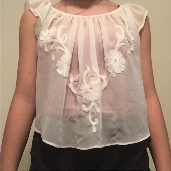 See through crop top - Picture 2 of 2